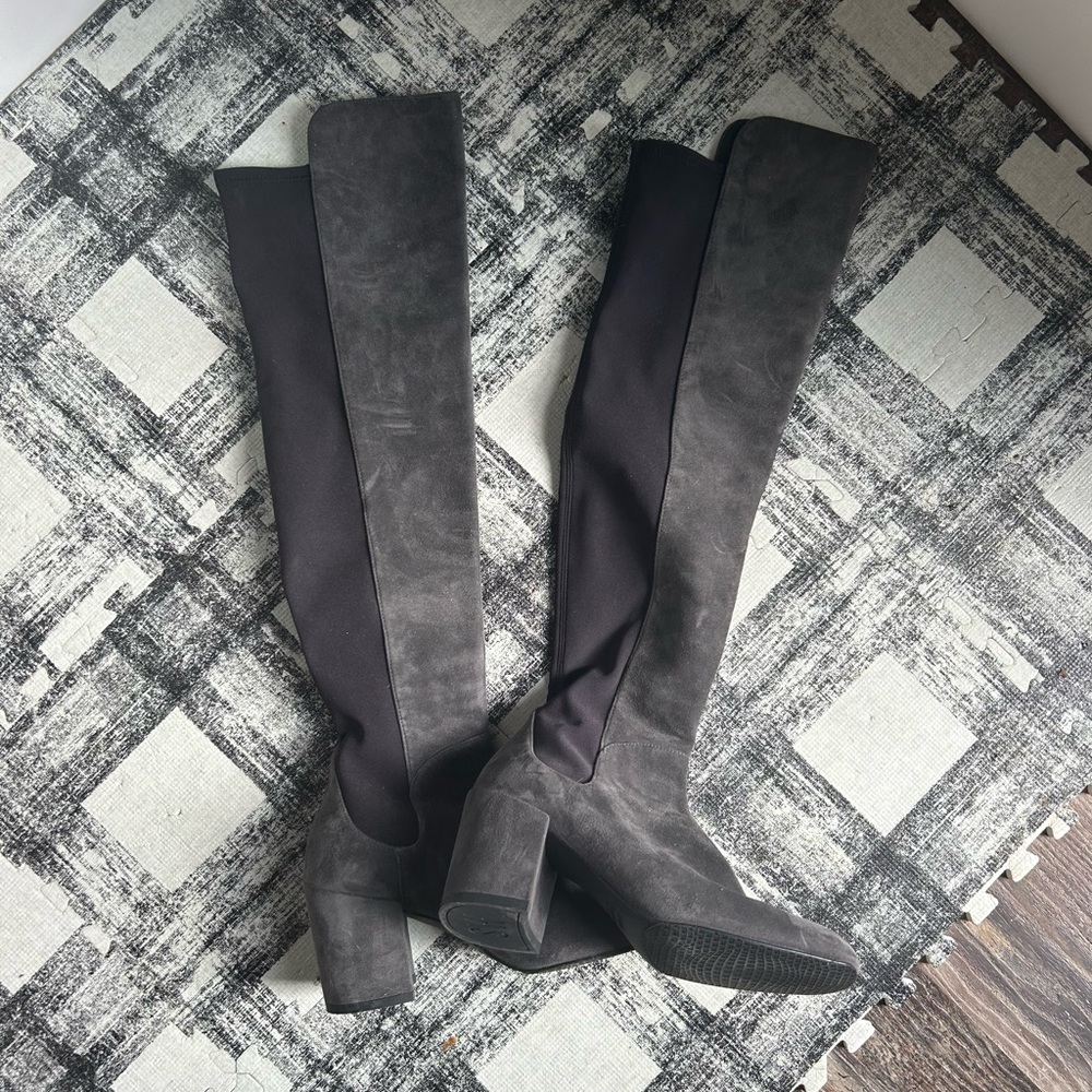 Stuart Weitzman city block over the knee boots, barely worn
